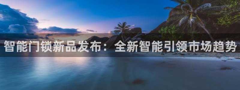 金年会投注官网：智能门锁新品发布：全新智能引领市场趋势