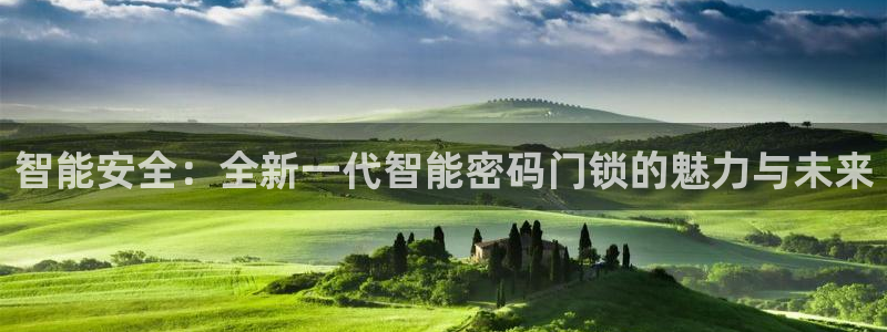 金年会投注官网：智能安全：全新一代智能密码门锁的魅力与未来