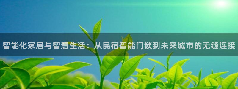 金年会赞助曼联：智能化家居与智慧生活：从民宿智能门锁到未来城