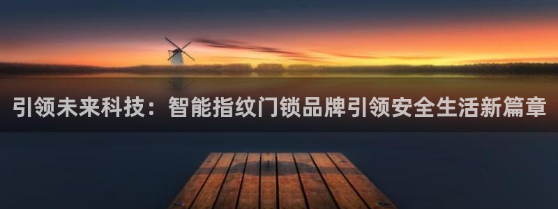 金年会体育在线入口：引领未来科技：智能指纹门锁品牌引领安全生