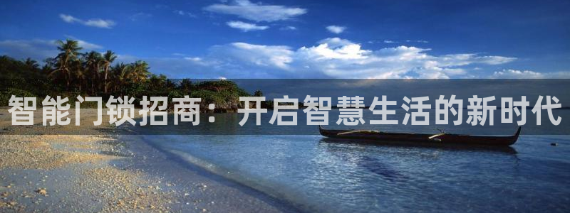 金年会体育下载：智能门锁招商：开启智慧生活的新时代