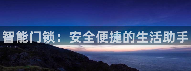 金年会在线入口：智能门锁：安全便捷的生活助手