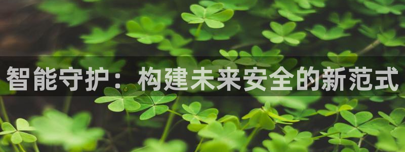 金年会官网登入：智能守护：构建未来安全的新范式