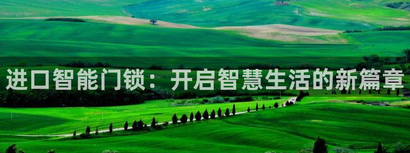 金年会com：进口智能门锁：开启智慧生活的新篇章