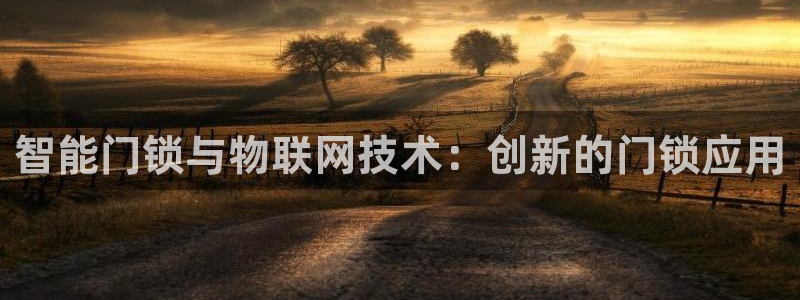 金年会 金字招牌：智能门锁与物联网技术：创新的门锁应用