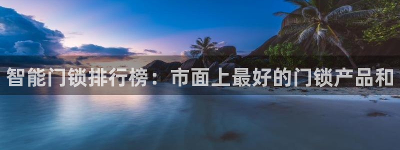 金年会取款：智能门锁排行榜：市面上最好的门锁产品和